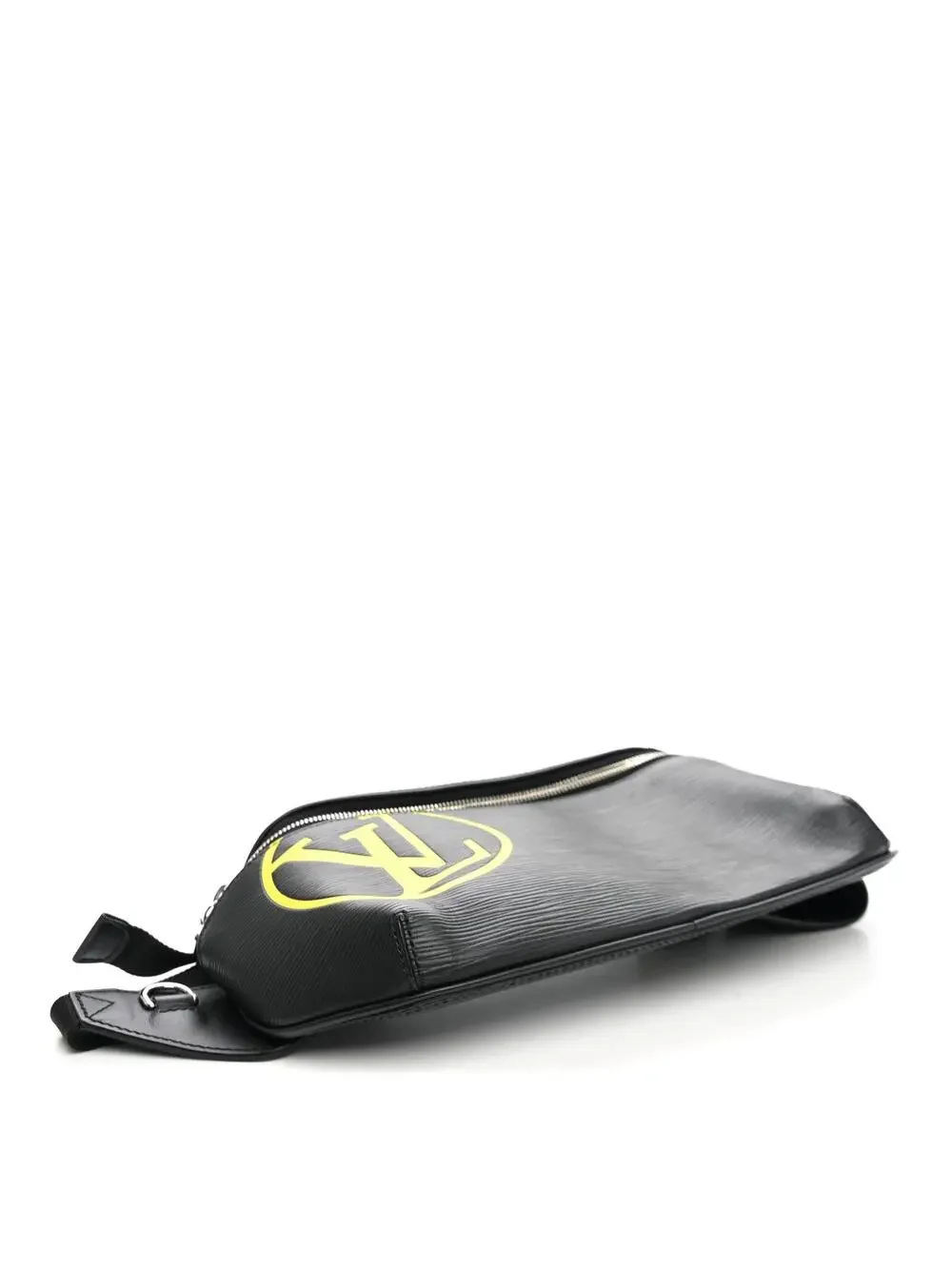 Louis Vuitton Epi Bumbag Black Yellow #321652L11B